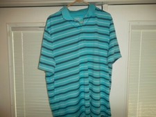 Croft and Barrow Collared Blue Stripped Shirt XL