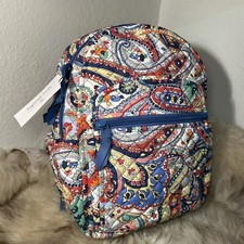 NWT Vera Bradley Small Backpack - Beautiful Harbor Paisley Print