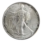 1986 American silver eagle first year of issue uncirculated.