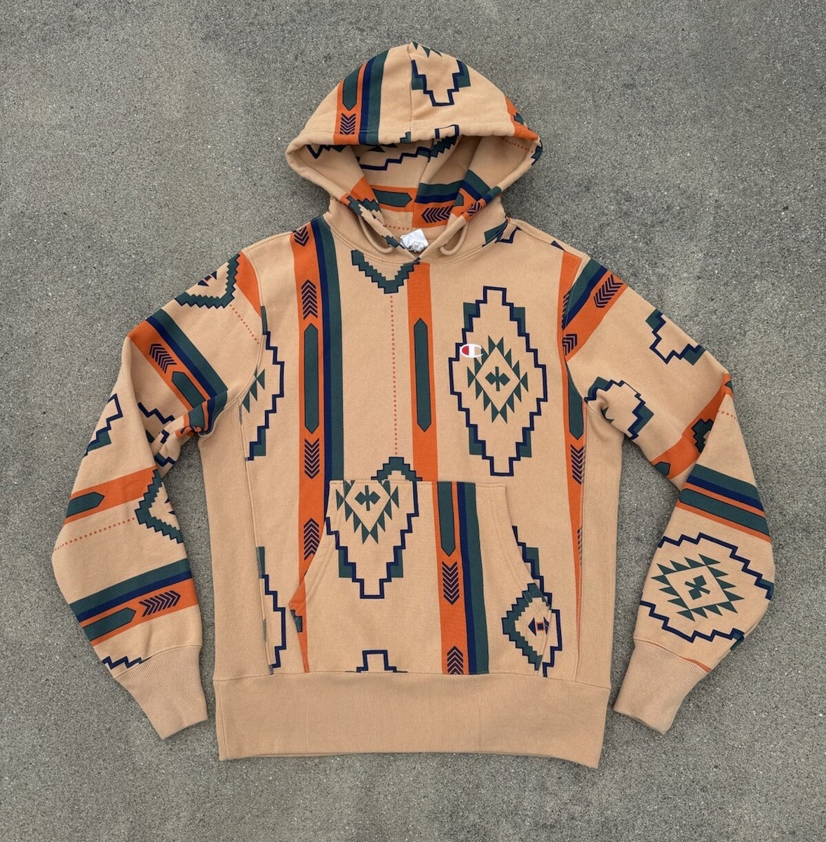 Champion Reverse Weave Aztec Southwest All Over Print Hoodie | eBay