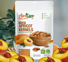 APRICARE Apricot Kernels Raw 1kg- Natural exfoliant -Natural DYI beauty