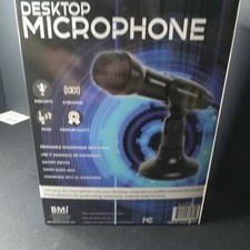 Pulse Desktop Microphone For Podcast Streaming and Music 3ft Cable Fast Shipping