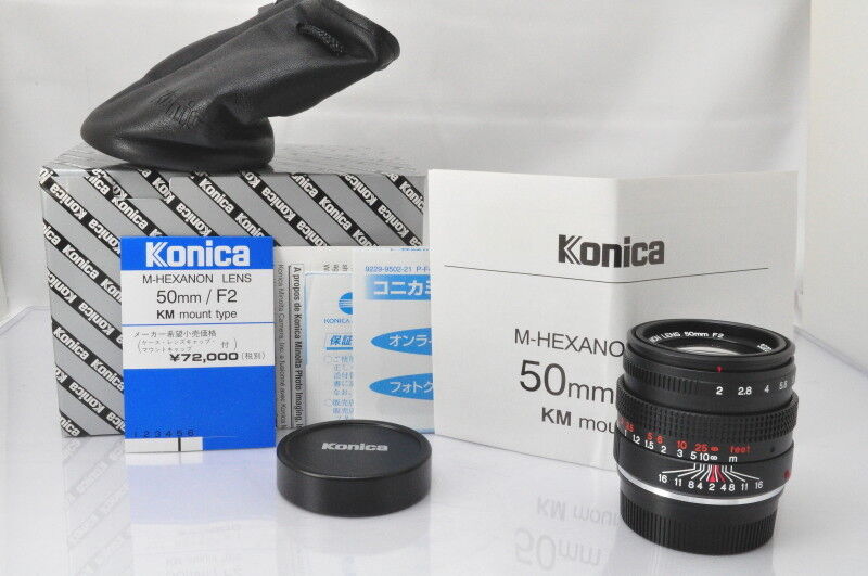 Konica+M-Hexanon+50mm+f%2F2+Lens for sale online | eBay