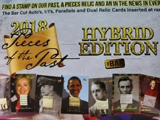 2018 Pieces of the Past Hybrid Edition Declaration of Independence Select Card