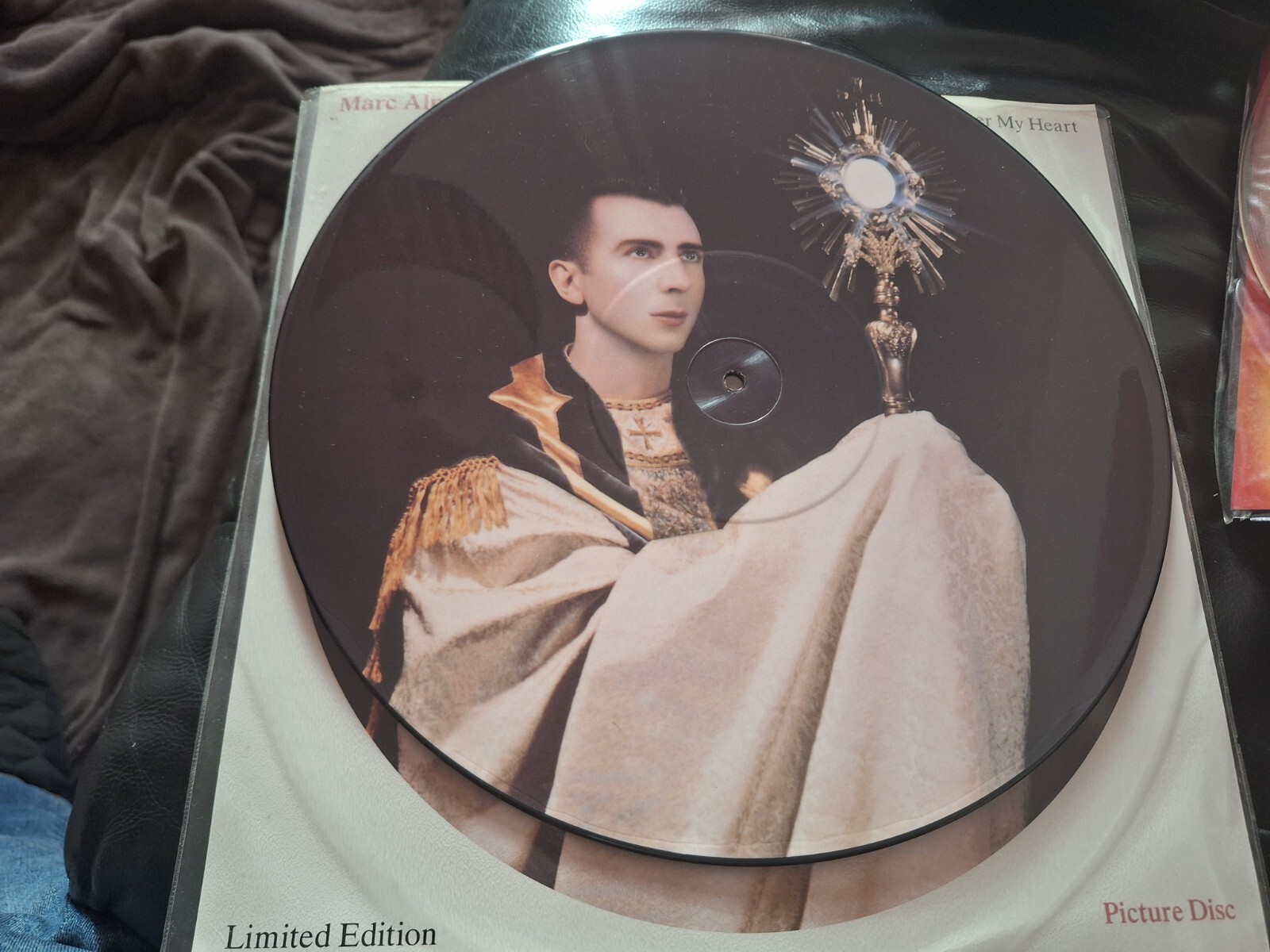 Marc Almond My Hand Over My Heart The Desperate Hours 12 Inch Picture Discs VGC