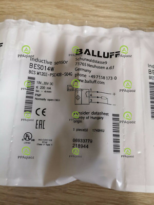 1Pcs New BALLUFF BES M12EE-PSC40B-S04G（BES014W) sensor Fast delivery