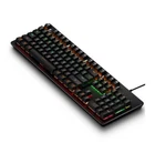 104 Keys Mechanical Keyboard Gaming Feel K880 Keyboard Wired With LED Backlit