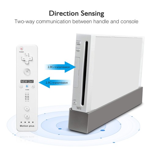 Remote Controller / Nunchuck For Nintendo Wii /U Games Console Motion Plus lot - Picture 34 of 67