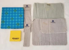 Lot VTG Strawbridge & Clothier Phila 2 Gift Boxes and 4 Silver Storage Cloths