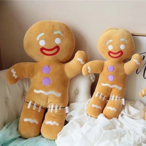 New Shrek Gingy Gingerbread Man 1PC 45cm Plush Soft Stuffed Doll Toy Large - Picture 1 of 11