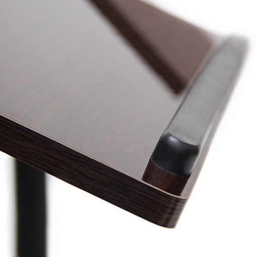 Table pour ordinateur portable hauteur réglable roulettes support pliable H x... - Photo 8/9