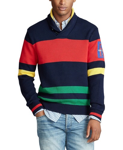 Polo Ralph Lauren Men Color Block USA 