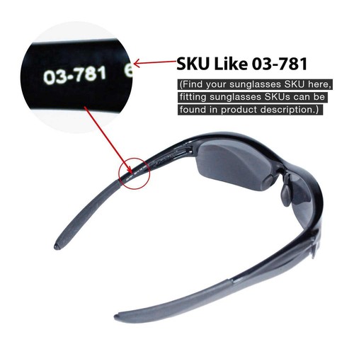 Walleva Rojo Intenso Polarizado Lentes de Repuesto Para Oakley Commit SQ - Picture 5 of 8