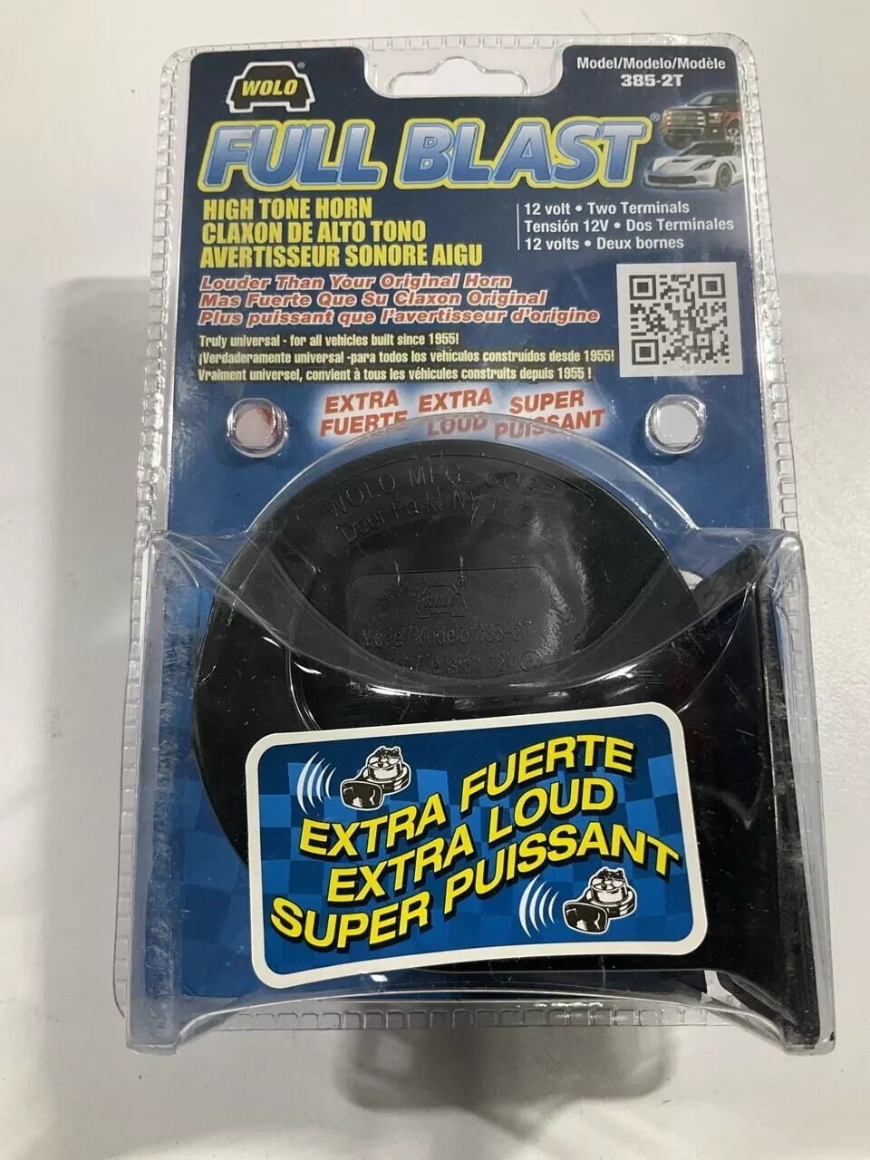 WOLO 385-2T High Tone Extra Loud Replacement Horn