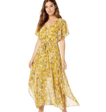 Show Me Your Mumu Paloma Floral Midi Dress Size M