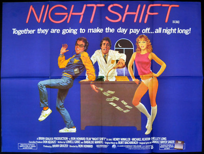 NIGHT SHIFT Movie Poster (1982)