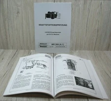 Renault Werkstatthandbuch Lucas Einspritzpumpe auf D.P.S.-Motoren MR 268
