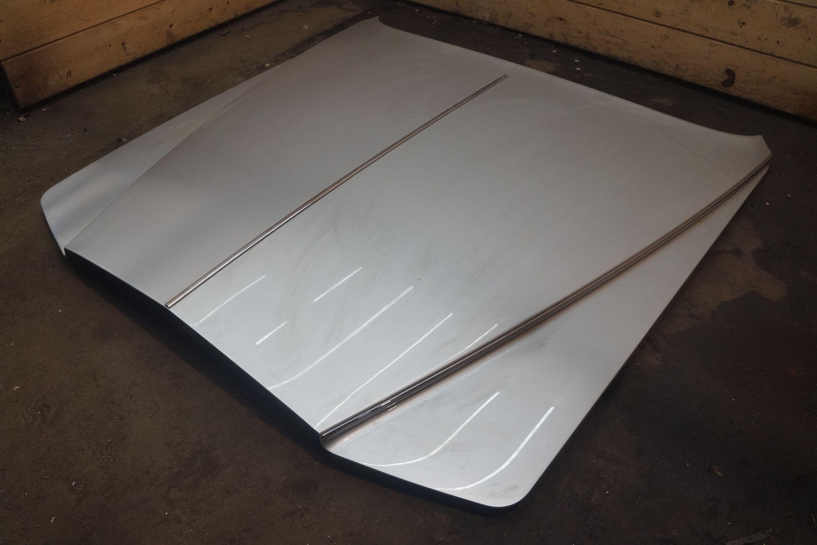 Front Hood Bonnet Panel Silver 41627197088 OEM Rolls Royce Phantom RR1 2003-2017