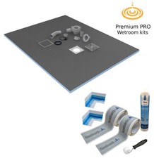 Wet Room Tray System, Tile on Shower tray complete with, Sealing System