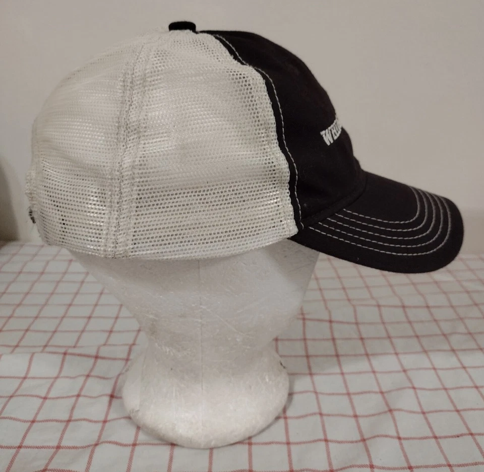 Whidbey Coffee Trucker Cap Hat Brown Snapback Adjustable Mesh Embroidered  - Image 3 of 4