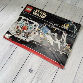 Lego #7754 STAR WARS Home One Mon Calamari Star Cruiser MANUALS Instructions 1&2