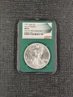 1991 SILVER EAGLE NGC MS69 EARLY PRODUCTION - Green Core US Mint Sealed Box