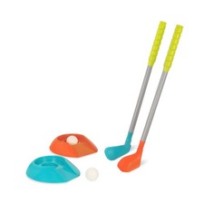 Golf Set 2 Clubs,Balls, Putting Cups Indoor Outdoor Games 3 Years