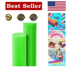 52-Inch Deluxe Foam Pool Noodles   Perfect for Floating and Craft Projects 