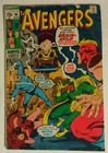 Avengers #86 1971 Vintage Marvel Comic Scarlet Witch Black Panther Thor Vision
