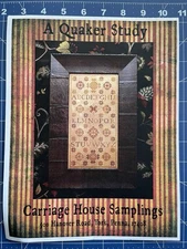 Carriage House Samplings-Cross Stitch Chart- A QUAKER STUDY