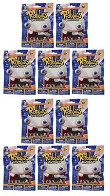 10x Bind Bag Raving Rabbids Invasion Series 2 Mini figurine **Brand New**