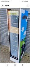 Ben & Jerry Slim-Line Upright Display Freezer Iarp White Width 38cm