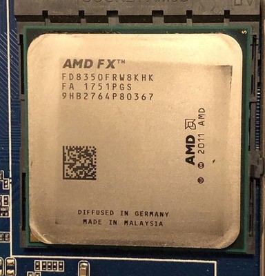 AMD FX8350 FX 8350 FD8350FRW8KHK 4GHz AM3+ 8Core COU Processor