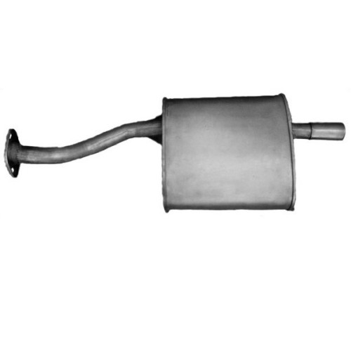 Silencieux Arrière pour Honda Civic Berline 1.3 1.5 1992-1996 en Acier Aluminisé
