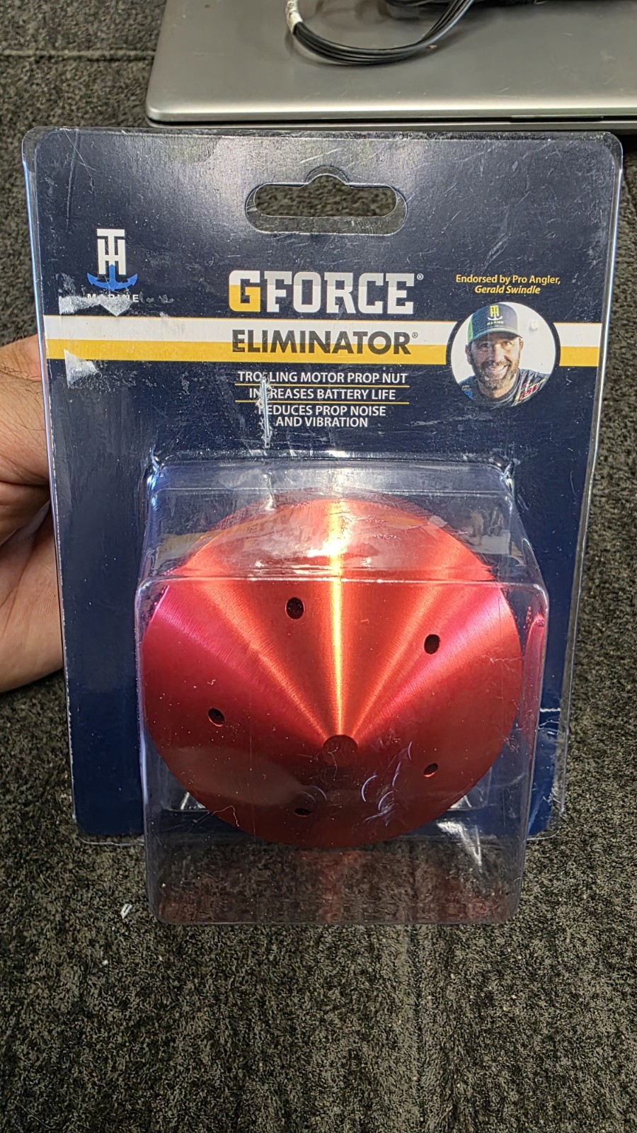 T&H Marine GForce Eliminator Minn Kota 80lb+ Trolling Motor Prop Nut