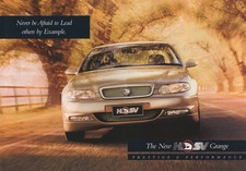 Holden HSV WH Grange Sales Brochure 