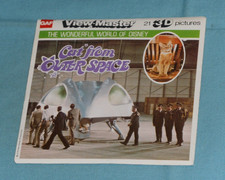 vintage Walt Disney's CAT FROM OUTER SPACE VIEW-MASTER REELS packet with booklet