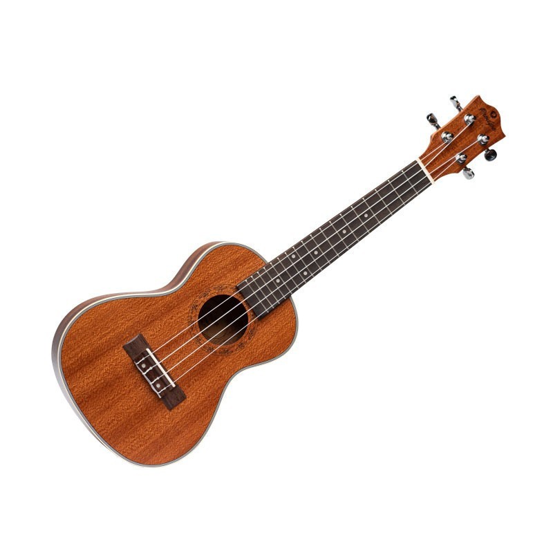 Ukulélé de style guitare BC2 concert en bois naturel de lutherie