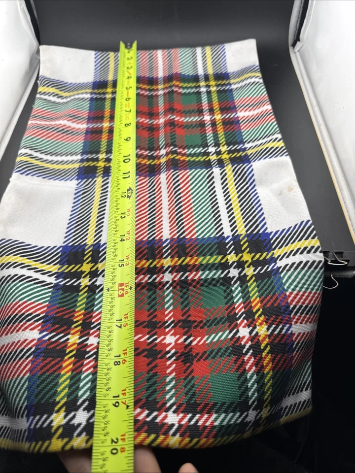 "Funda de almohada a cuadros de 20"" L X 12"" W: funda de almohada 📦" Foto 2 de 4