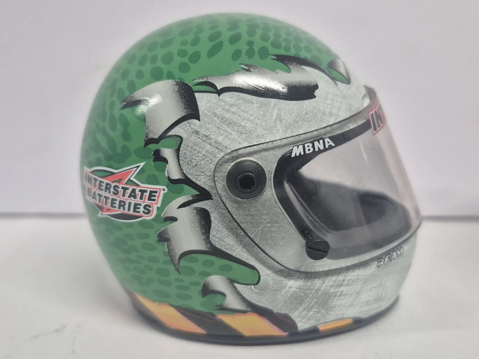 Bobby Labonte #18 & Tony Stewart #20  Jurasic Park 1:4 Scale Mini Helmets - Image 3 of 4