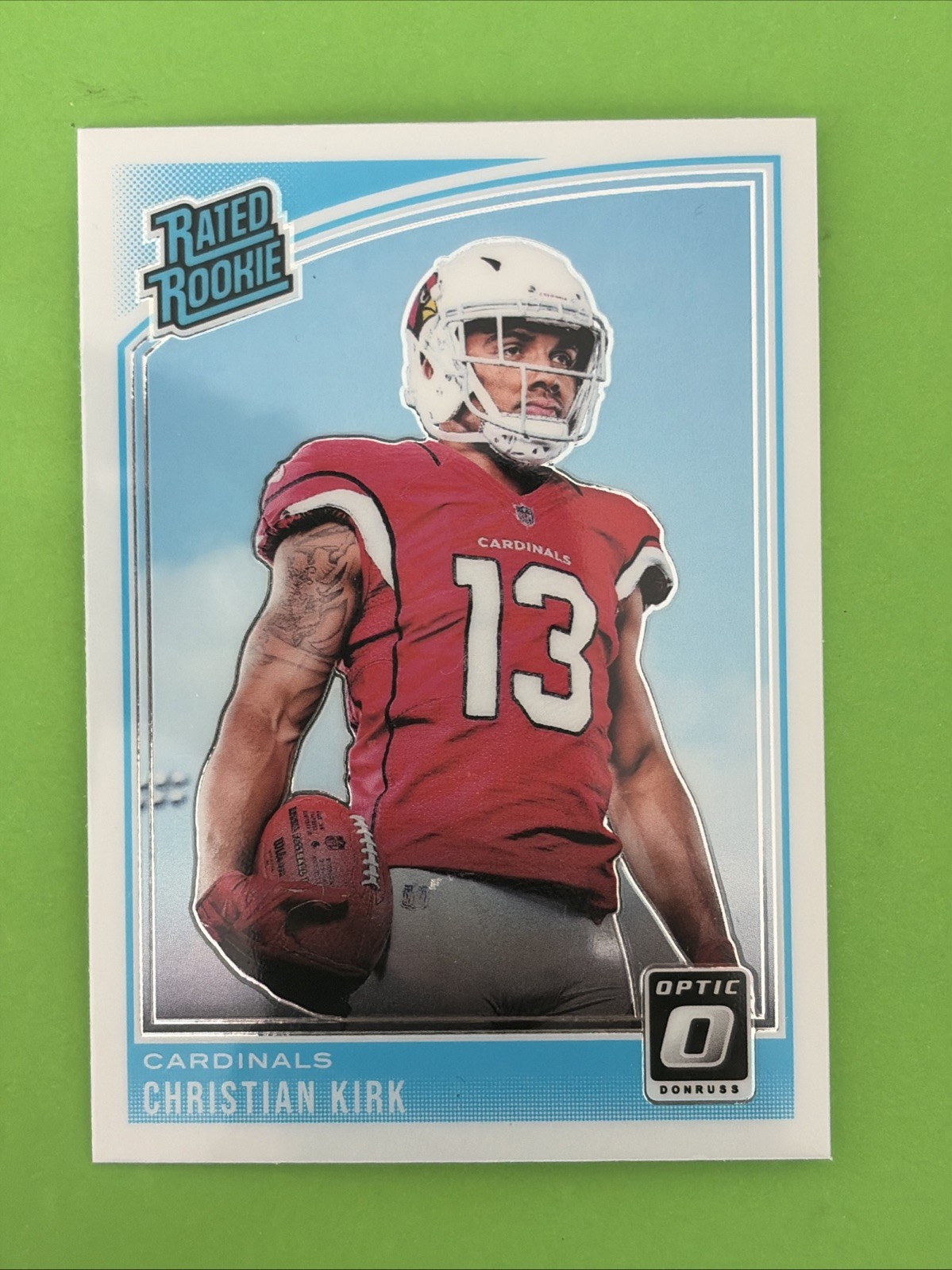 Christian Kirk 2018 Donruss Optic Rated Rookie RC #163  Football Card