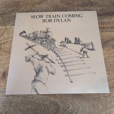 BOB DYLAN - SLOW TRAIN COMING - VINYL LP RECORD - 1979 - S CBS 86095