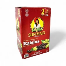 Sun-Maid California Sun-Dried Raisins Bags 30 oz - 2 Pack