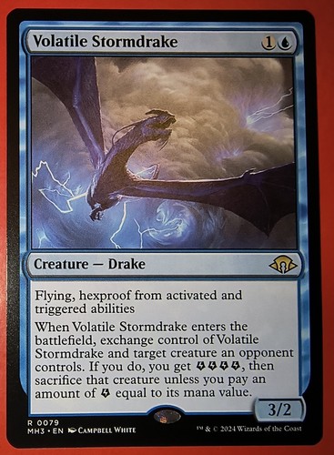 MAGIC, MTG: *VOLATILE STORM DRAKE *MH3/#0079/ NM/ RARE /REGULAR