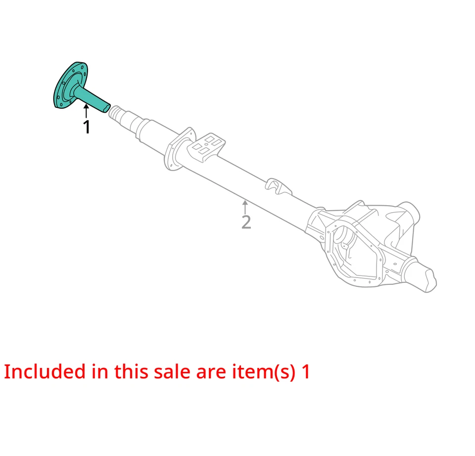 FORD E-150 AXLE SHAFT YC2Z4234CB NEW OEM - Image 3 of 4