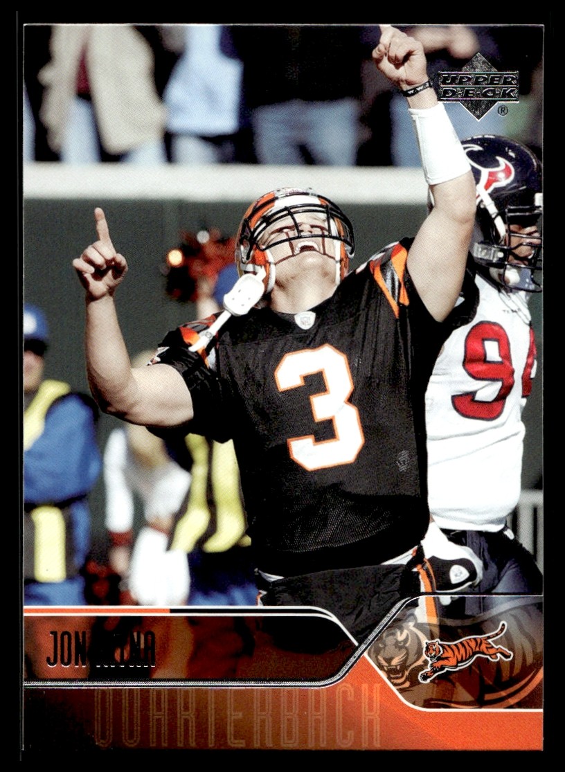 2004 Upper Deck Jon Kitna #43 Cincinnati Bengals