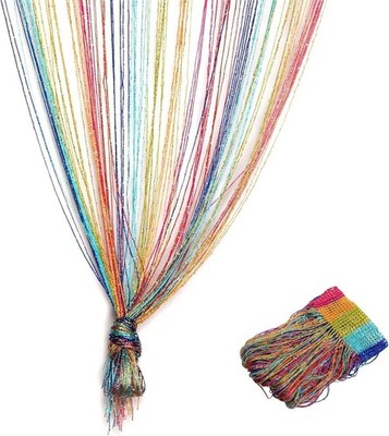 Fadenvorhang Fliegenvorhang Terrassentür Bunt Tautropfen Design Raumteiler Re...