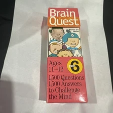 Brain Quest Grade 6 Ages 11-12 1500 Questions 1500 Answers to Challenge the Mind