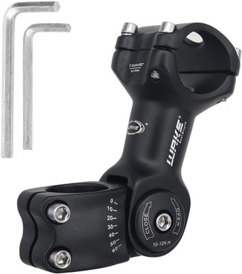 BSSOK Wake Fahrrad Vorbau Verstellbar (31,8mm x 110mm) Lenkererhöhung Fahrrad