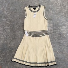 NWT House of Harlow 1960  Varsity Style Pleat...